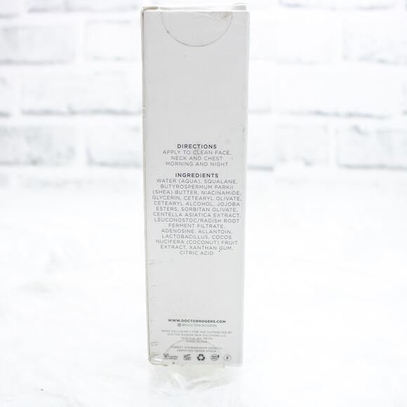 Doctor Rogers Restore Face Lotion Moisturizer Full Size 1.7oz Clean Skin Care - Picture 7 of 10